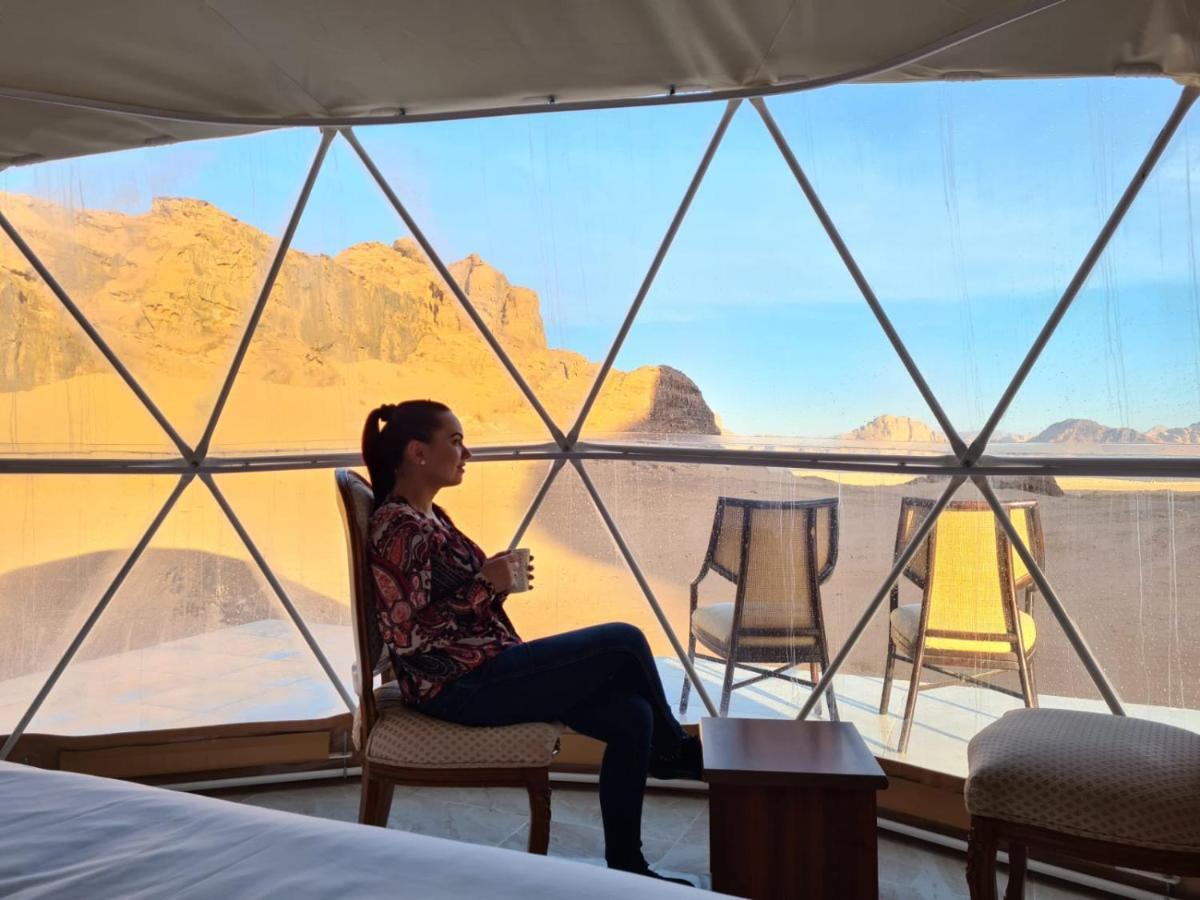 Sara Luxury Camp Hotell Wadi Rum Exteriör bild