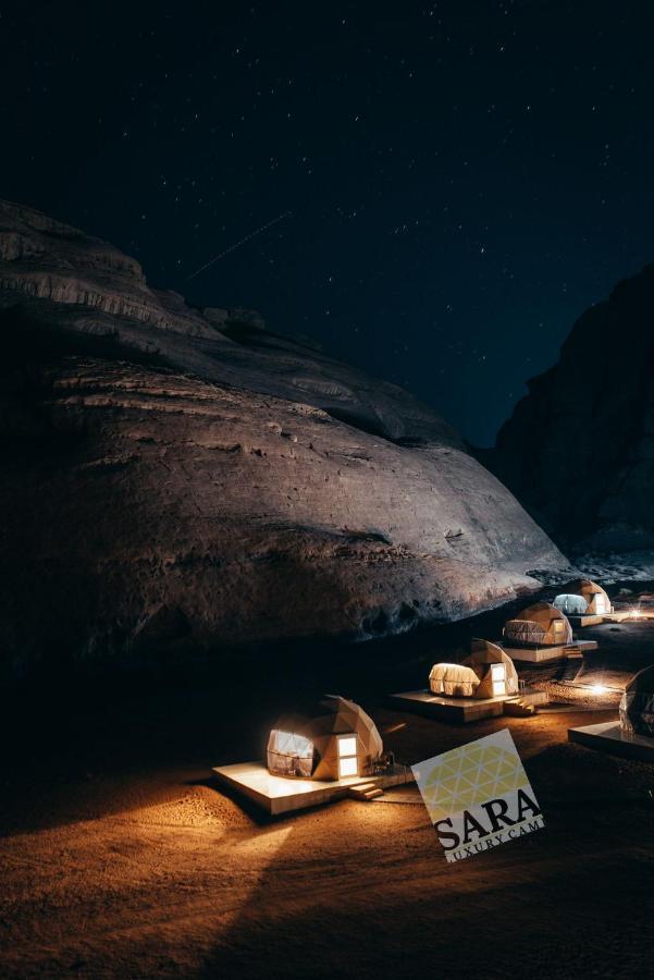 Sara Luxury Camp Hotell Wadi Rum Exteriör bild