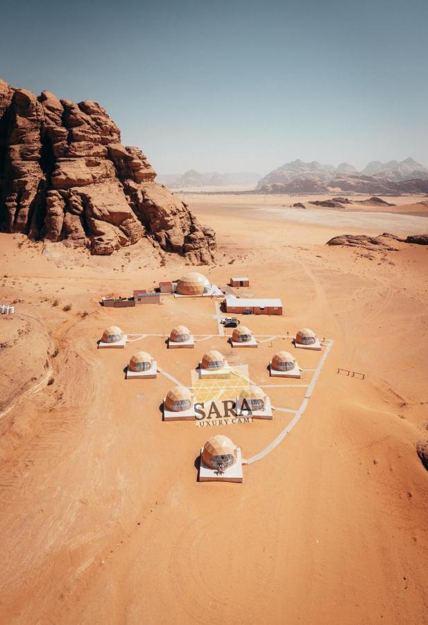 Sara Luxury Camp Hotell Wadi Rum Exteriör bild