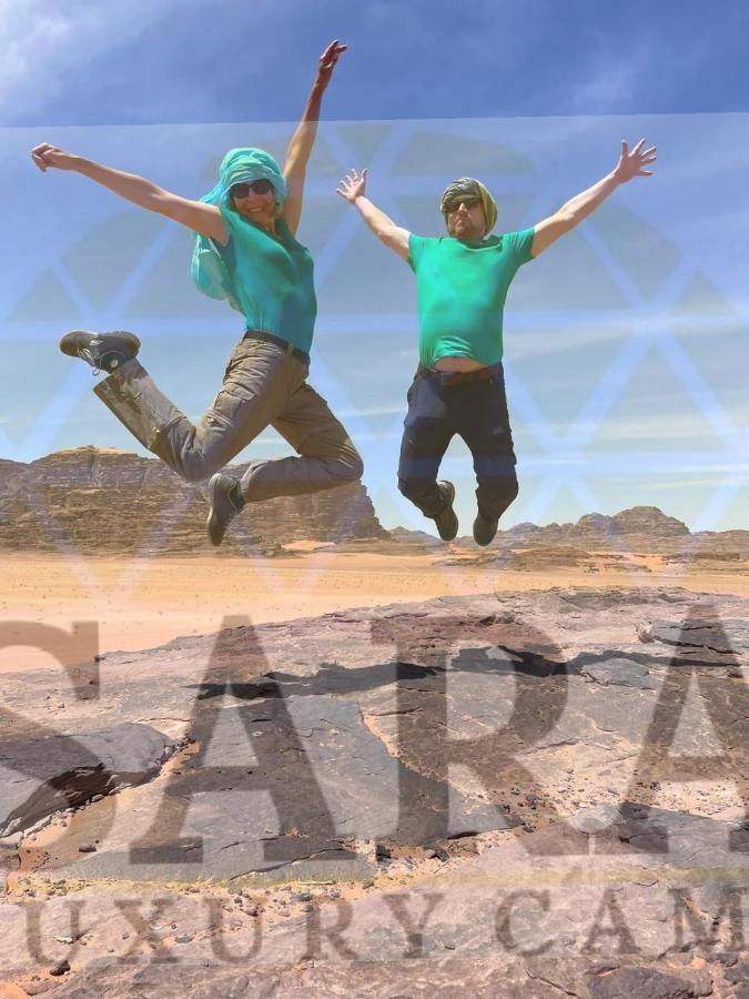 Sara Luxury Camp Hotell Wadi Rum Exteriör bild