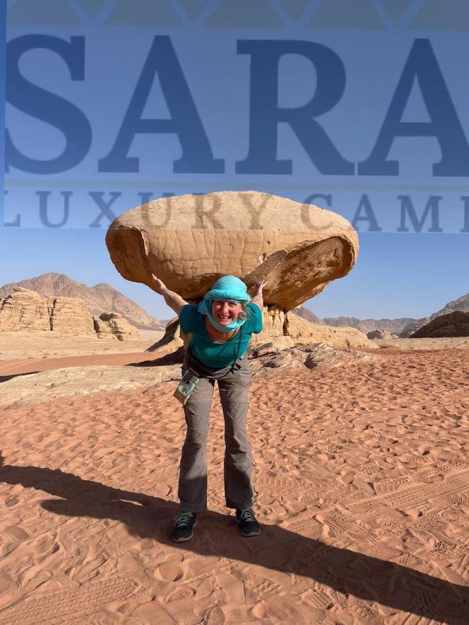 Sara Luxury Camp Hotell Wadi Rum Exteriör bild