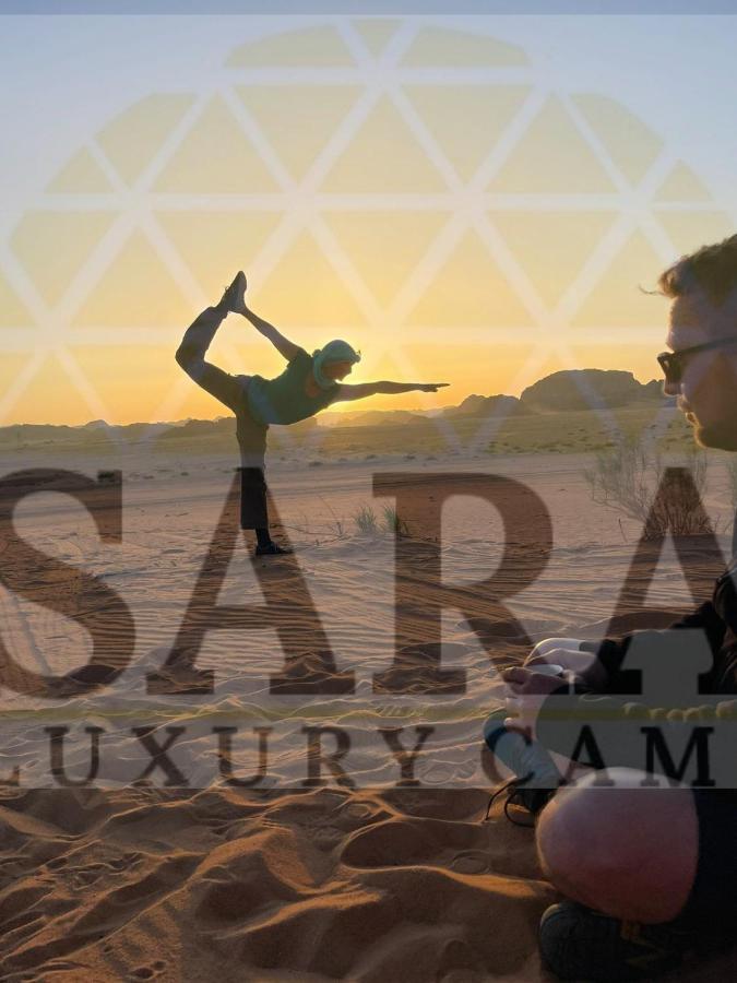 Sara Luxury Camp Hotell Wadi Rum Exteriör bild