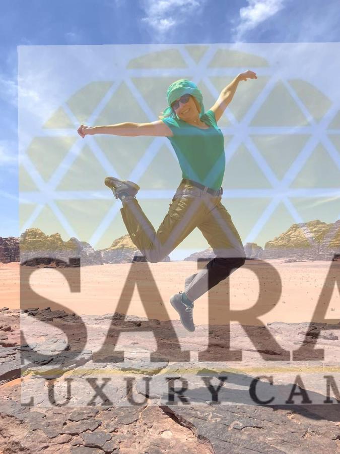 Sara Luxury Camp Hotell Wadi Rum Exteriör bild